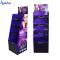 Custom Design Cardboard Promotional Foldable POS Free Standing Display Units